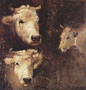 Nicolae Grigorescu Oxen China oil painting reproduction